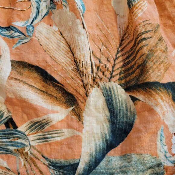 A.N.A. Tropical Tie Crop Top - Picture 3 of 10